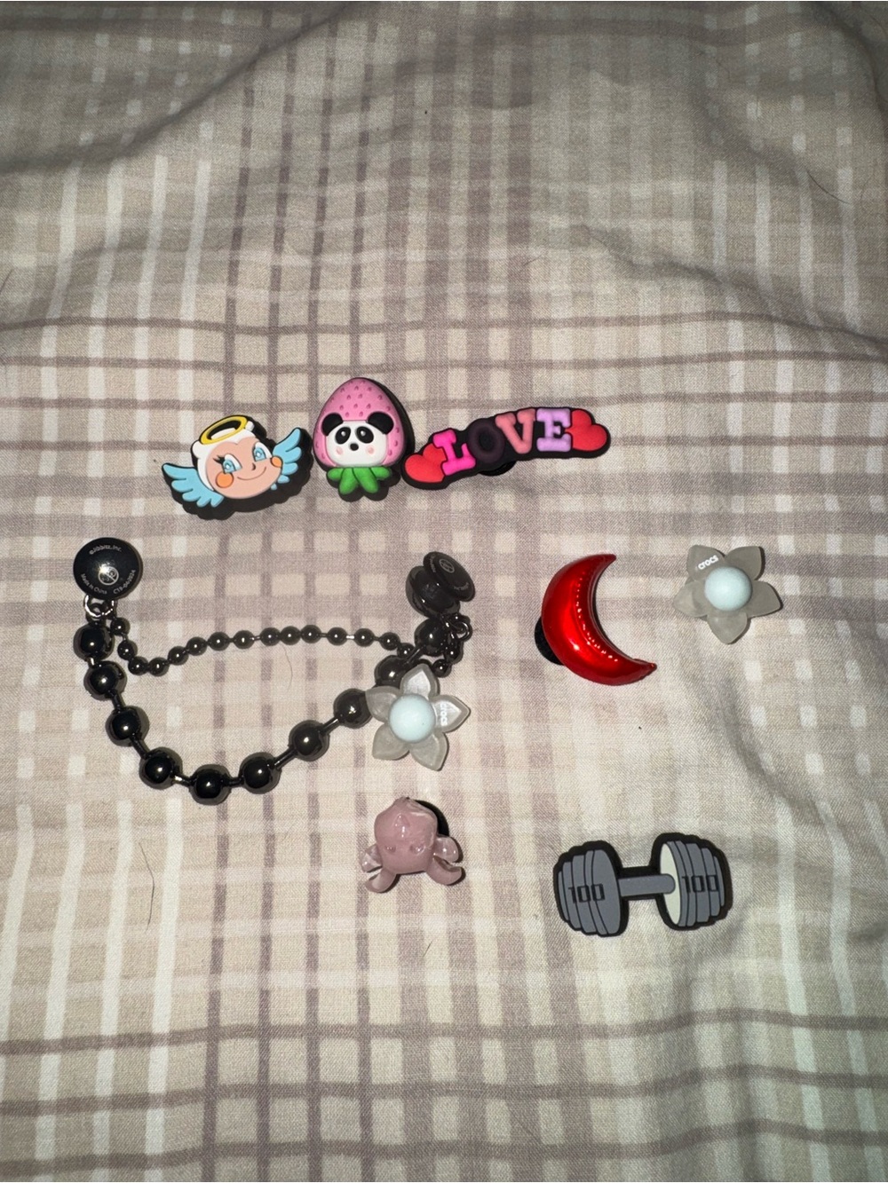 Assorted croc charms